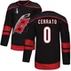 Men's Charlie Cerrato ＃0 Authentic Black Carolina Hurricanes Alternate 2026 Stanley Cup Final Jersey