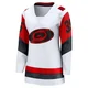 Women's Amir Miftakhov ＃35 White Carolina Hurricanes Breakaway Away 2025 Jersey
