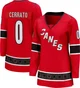 Women's Charlie Cerrato ＃0 Red Carolina Hurricanes Breakaway Special Edition 2.0 Jersey