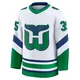 Youth Amir Miftakhov ＃35 White Carolina Hurricanes Premium Throwback Jersey