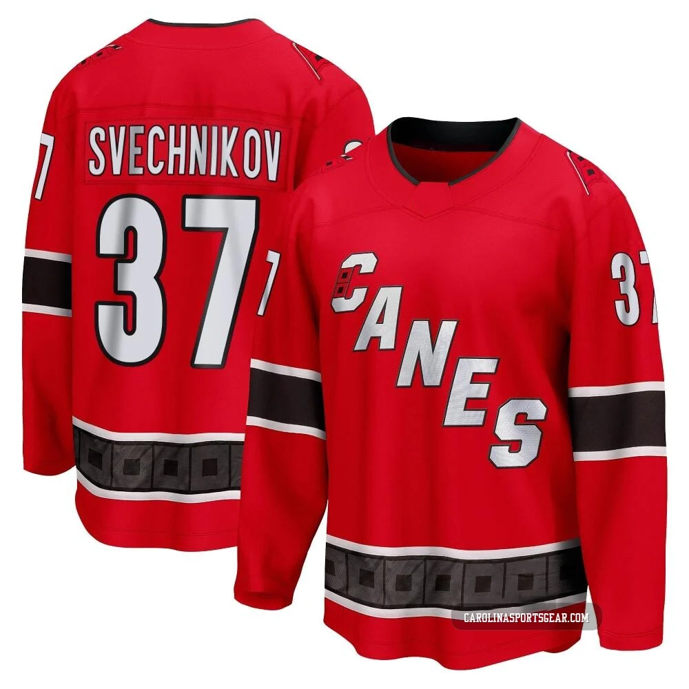 Youth Andrei Svechnikov ＃37 Red Carolina Hurricanes Breakaway Special Edition 2.0 Jersey