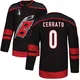 Youth Charlie Cerrato ＃0 Authentic Black Carolina Hurricanes Alternate 2026 Stanley Cup Final Jersey